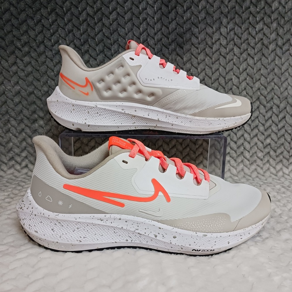 Nike Air Zoom Pegasus 39 Shield Photon Dust Orange Women's Running Shoes Size 8